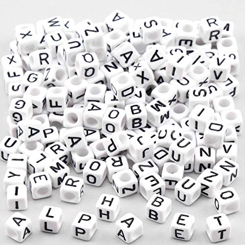 Baker Ross Pot économique de perles alphabet cubes... - Jouets & Jeux en promo à 8.99€