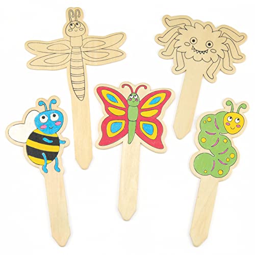 Baker Ross Estacas de Jardinería Insectos (Paquete de 10)... - Toys & Games Amazon Spain à 6.99€