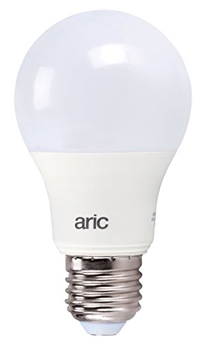 Aric 20014 Lpe LED Std 9W/4000K, Plastique, E27, 9 W, Blanc en promo à 2,26€ (-71%) sur Amazon FR