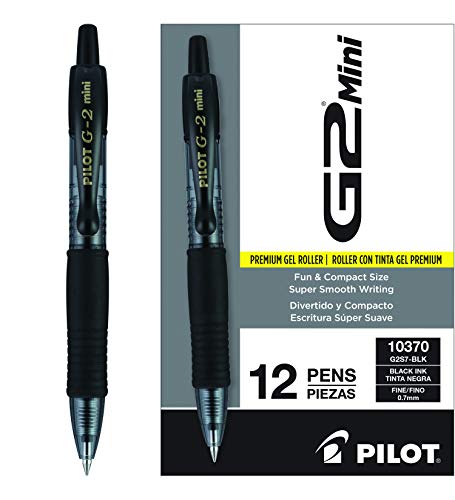 Pilot G2 Mini stylos à bille rétractables à encre gel de... - Fournitures Bureau Amazon France à 26.62€