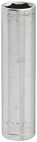 Crescent 1/4" Drive 6 Point Deep SAE Socket 11/32" - CDDS6N - Home & Kitchen Amazon UK à 4.81€