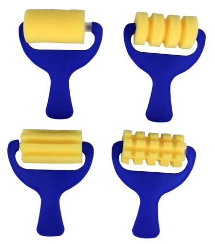 4 rotoli di schiuma fantasia - larghezza schiuma: 7 cm... - Loisirs Créatifs Amazon Italie à 5.15€