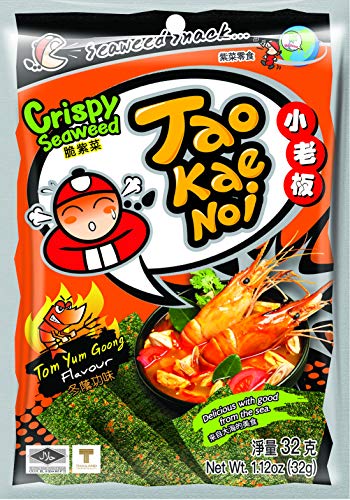 Tao Kae Noi Crispy Seaweed Snack Tom Yum Goong, Algensnack... - High-Tech & Électronique en promo à 1.99€