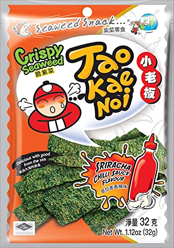 Tao Kae Noi Crispy Seaweed Snack Sriracha, knuspriger... - High-Tech & Électronique en promo à 1.79€