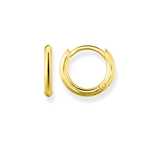 THOMAS SABO Pendientes de Aro, Clásicos Plata Bañada en Oro... - Bon plan à 46.03€
