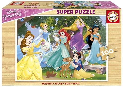 Educa - Holzpuzzle Disney Prinzessinnen | 100 Teile... - Jouets & Jeux Amazon Allemagne à 6.59€