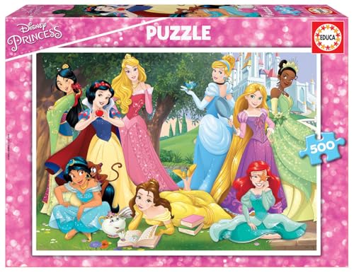 Educa Borrás 17723 Disney Princesses 500 Piece Puzzle - Jouets & Jeux Amazon Allemagne à 5.99€