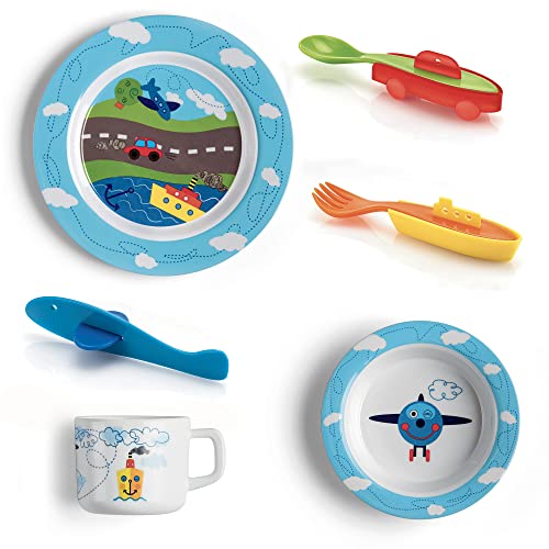 Guzzini - Bimbi, Traffic Tischset, Tief, Flachteller, Glas... - Home & Kitchen Amazon Germany à 11.34€