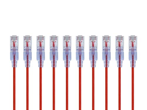 Monoprice SlimRun - Cable de conexión Ethernet Cat6A... - High-Tech & Électronique Amazon Espagne à 20.92€