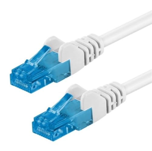 Goobay 59824 CAT 6a Cavo Patch, Rete U/UTP, Bianco, 1m... - Animalerie en promo à 2.42€