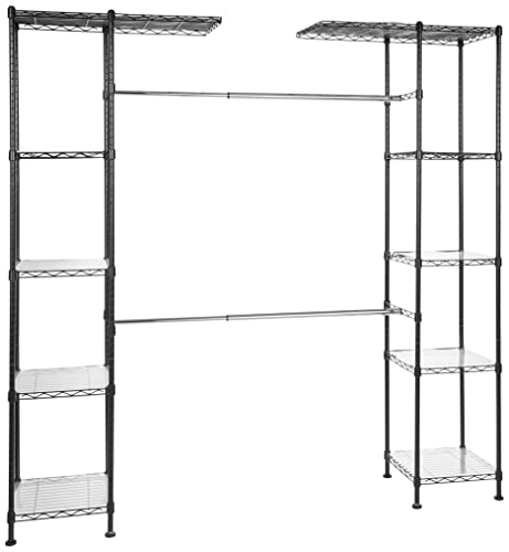 Amazon Basics Expandable Wardrobe and Closet Organizer... - Home & Kitchen Amazon UK à 67.07€