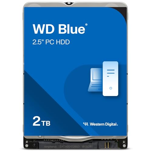Western Digital 2 TB SATA 2.5 Hard Drive - Blue - High-Tech & Électronique Amazon Royaume-Uni à 99.47€