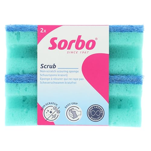 Sorbo Éponges grattantes Extra Larges Anti-Rayures en promo à 2,05€ (-64%) sur Amazon FR