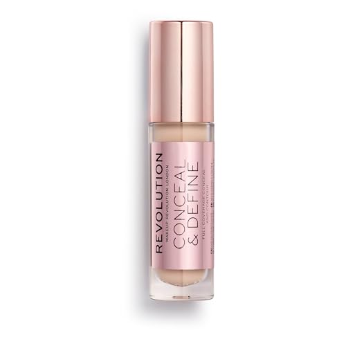 Makeup Revolution, Conceal & define, Anti-Cernes, C3, 4ml - Beauté & Parfums Amazon France à 4.95€