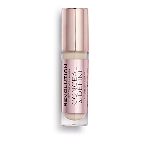 Makeup Revolution, Conceal & Define Corrector, C1, 4ml - Beauté & Parfums Amazon France à 3.44€