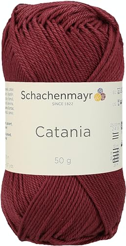 Schachenmayr Handstrickgarne Catania, 50G Burgundrot, 11,5... - Maison & Cuisine Amazon Allemagne à 2.65€