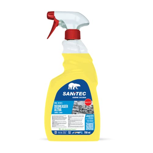 Sanitec Ultra Degreaser, Lemon, 750 ml Spray - Amazon Royaume-Uni à 2.77€