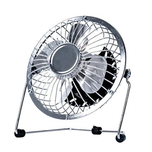 Status USB Desk Fan, 4 Inch Portable Mini Single Speed... - Maison & Cuisine Amazon Royaume-Uni à 4.95€