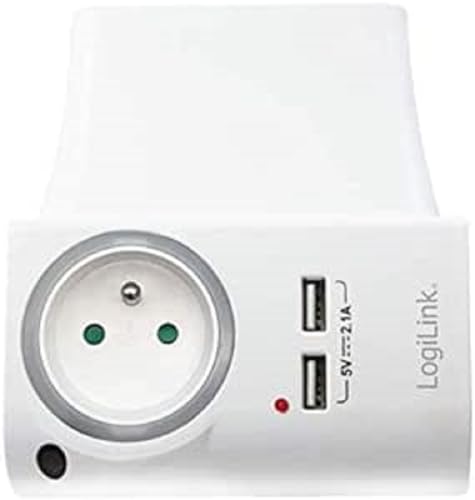 LogiLink PA0166 Tipo E (FR) Blanco adaptador de enchufe... - High-Tech & Électronique Amazon Espagne à 26.30€