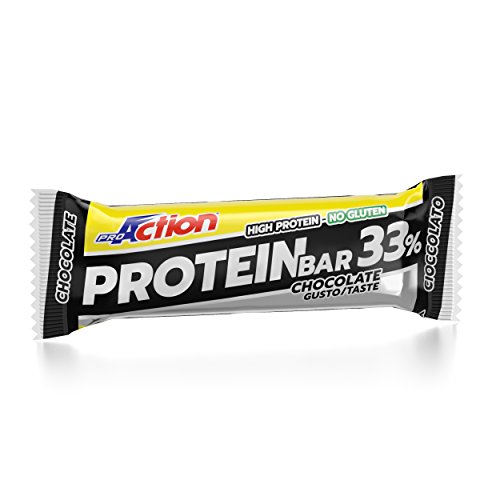 ProAction Protein Bar 33% (cioccolato, 1 barretta da 50 g) - Santé & Bien-être Amazon Italie à 2.00€