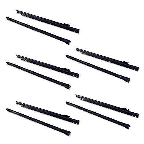 Emuca - Guida-Binario con Cuscinetti a Rulli per Cassetto... - Bon plan à 19.84€