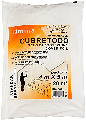 Rodapin 70005 Standardfolie 4 x 5 m BRICO - Amazon Allemagne à 5.31€