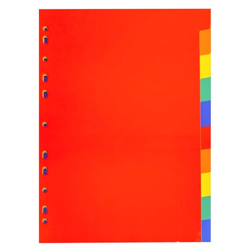 Plus Office – Separadores A4 para Archivador, Índices para... - Maison & Cuisine Amazon Espagne à 1.90€