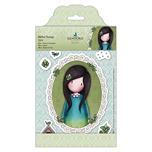 Santoro Gorjuss Bloc de Feuilles, Caoutchouc... - Loisirs Créatifs Amazon France à 4.37€