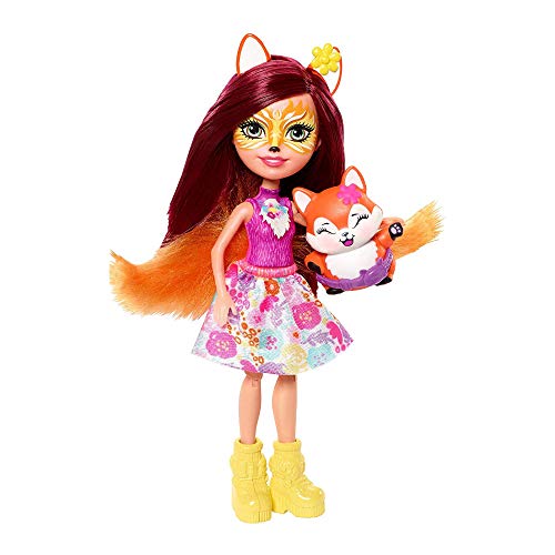 Enchantimals Felicity Fox con Mascota Flix en jardín... - Toys & Games Amazon Spain à 12.65€