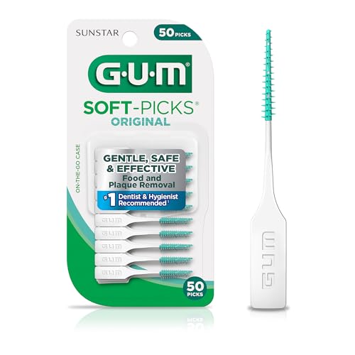 GUM - 6323R Soft-Picks Originale Picks, 50 Conteggio - Santé & Bien-être Amazon Italie à 7.99€