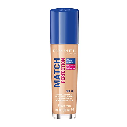 Rimmel London Match Perfection 081 Make-Up Foundation, 30 ml - Beauté & Parfums Amazon Allemagne à 5.89€