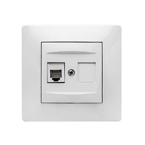 FAMATEL – RJ-11 Telephone Socket | Recessed Socket |... - Maison & Cuisine Amazon Royaume-Uni à 7.80€