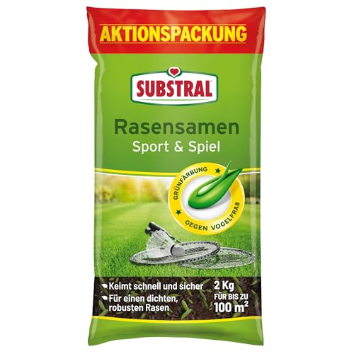 Substral Semillas De Césped DEPORTE Y Juego - 2kg - Jouets & Jeux Amazon Espagne à 12.10€