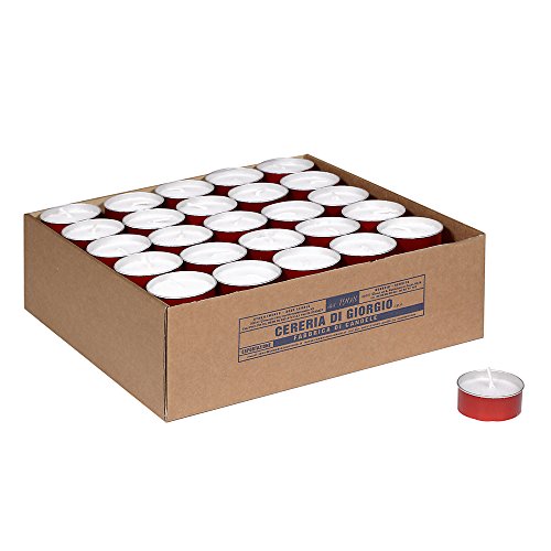 CERERIA DI GIORGIO Bewegung Teelichthalter, Wachs, Rot, 4.7... - Maison & Cuisine Amazon Allemagne à 26.82€