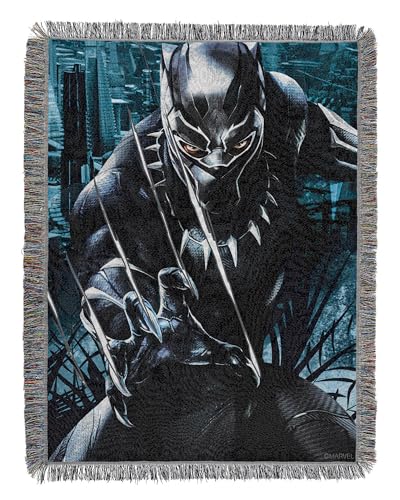 Northwest Marvel's Black Panther, gewebter Tapisserie-Überwu... - Maison & Cuisine en promo à 14.02€
