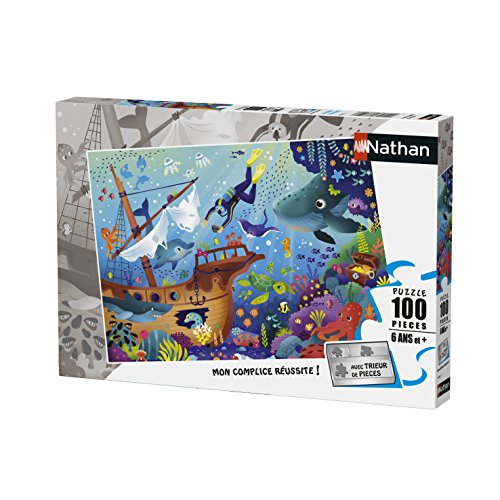 Nathan – Puzzle Il Mondo Sottomarino 100 Pezzi, 86765 - Jouets & Jeux Amazon Italie à 15.90€
