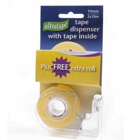 Parrett Storage - 2 Roll Pack - Ultratape Clear Adhesive... - Fournitures Bureau Amazon Royaume-Uni à 1.94€