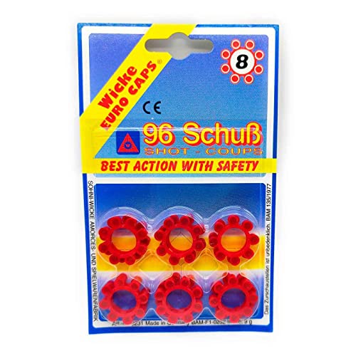 Edison Giocattoli - Set de 12 superdisc de 8 fulminantes - Jouets & Jeux Amazon Espagne à 2.60€