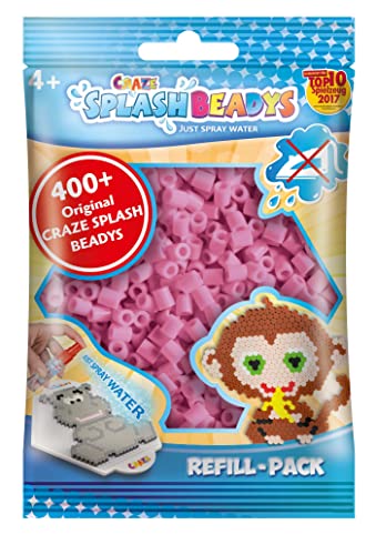 CRAZE SPLASH BEADYS Nachfüllpack Ersatzperlen rosa rose... - Loisirs Créatifs Amazon Allemagne à 2.49€