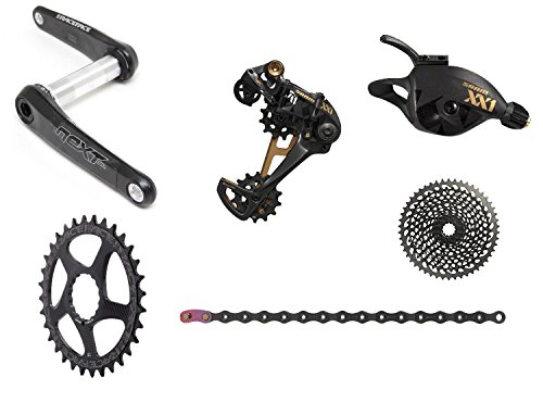 SRAM XX1 Eagle Jeu de 6 pédaliers RaceFace Noir/doré 175 mm - Tech & Electronics Amazon France à 940.93€