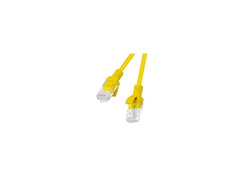 Lanberg PCU6-10CC-0025-Y Netzwerkkabel Kat.6 Utp, 0,25m gelb - Tech & Electronics Amazon Germany à 3.76€