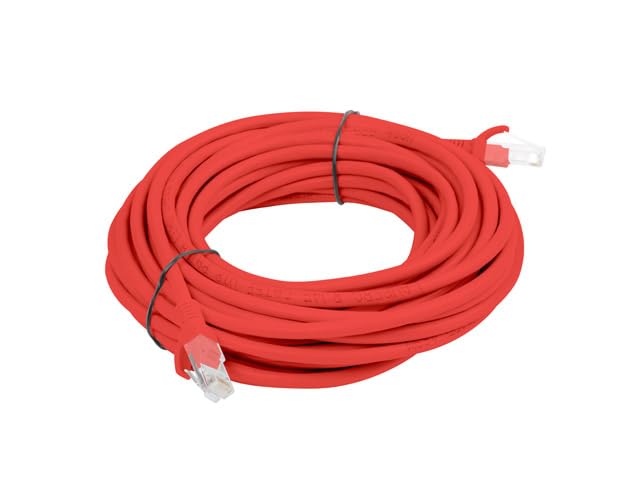 LANBERG CABLE DE RED PCU6-10CC-0500-R,RJ45,UTP,CAT 6,5M,ROJO - High-Tech & Électronique Amazon Espagne à 3.46€