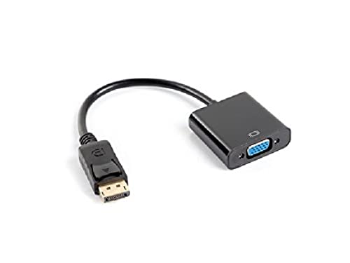 LANBERG Adaptador DISPLAYPORT A VGA 1080P 60HZ 0.20M Negro... - High-Tech & Électronique Amazon Espagne à 8.02€