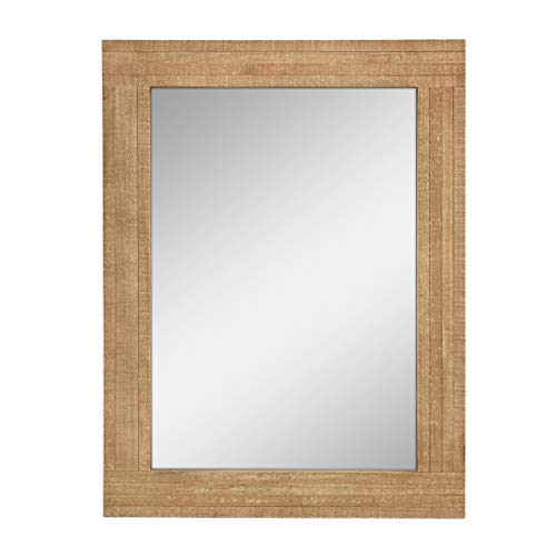 Stonebriar Rustic 24" x 18" Rectangle Natural Wood Frame... - Maison & Cuisine Amazon Royaume-Uni à 30.01€