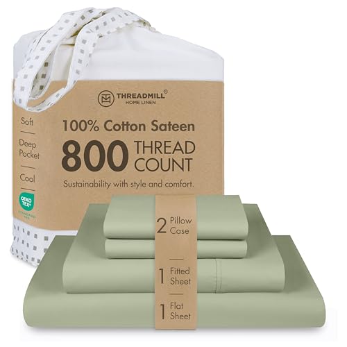 Threadmill Home Linen - Juego de sábanas de 800 Hilos, 100%... - Toys & Games Amazon Spain à 78.90€