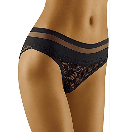 Wolbar Smooth Woman Lace Briefs WB404, Black,S - Mode & Vêtements Amazon Royaume-Uni à 3.50€