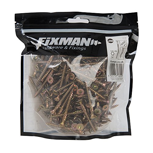 Fixman Vis à bois agglomérés, Or, 5 x 50mm (761196) - Bricolage & Outils Amazon France à 14.40€