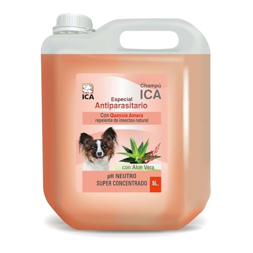 ICA CHPG20 Shampooing spécial antiparasitaire avec Quassia... en promo à 32,44€ (-31%) sur Amazon FR