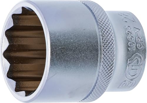 BGS 10625 | Bussola poligonale | 12,5 mm (1/2") | 28 mm - Amazon Italie à 7.02€
