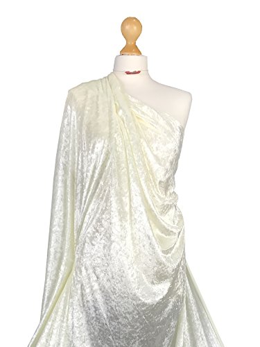 Premium Quality Crushed Velvet Medium Weight 2 Way Stretch... - Jardin & Extérieur Amazon Royaume-Uni à 0.50€
